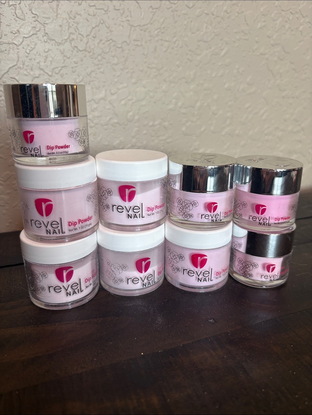Revel Nail Dip Powder Set in Light Pink